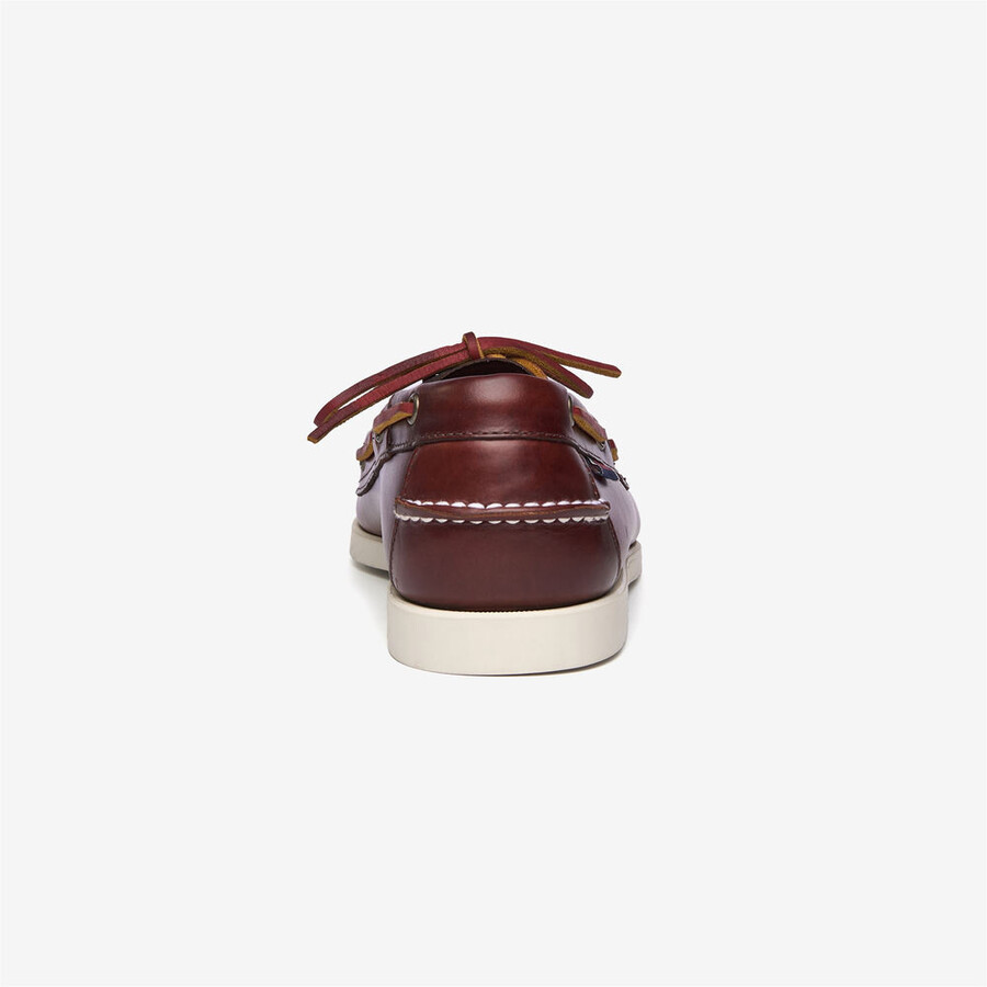 docksides portland waxed brown