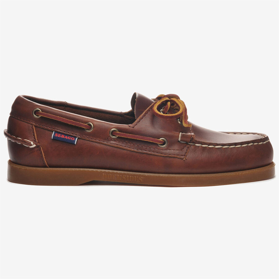 docksides portland waxed brown-honey