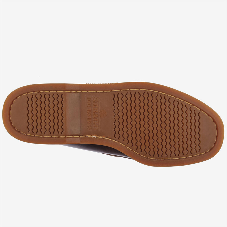 docksides portland waxed brown-honey