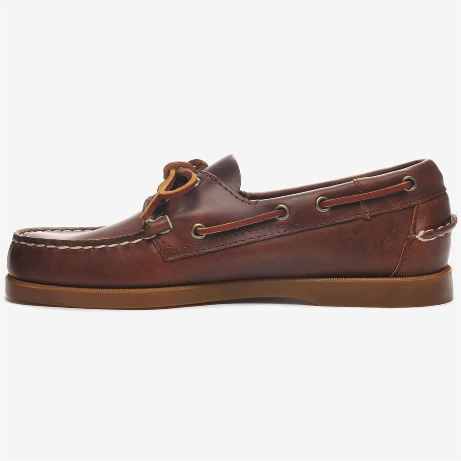 docksides portland waxed brown-honey
