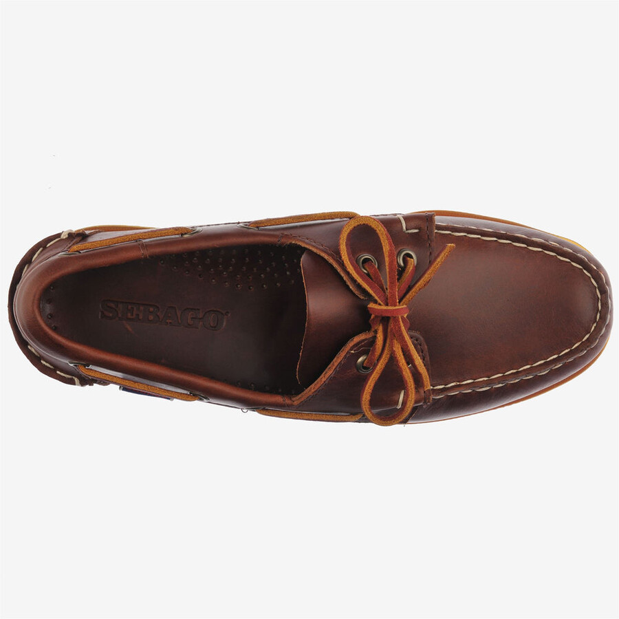 docksides portland waxed brown-honey