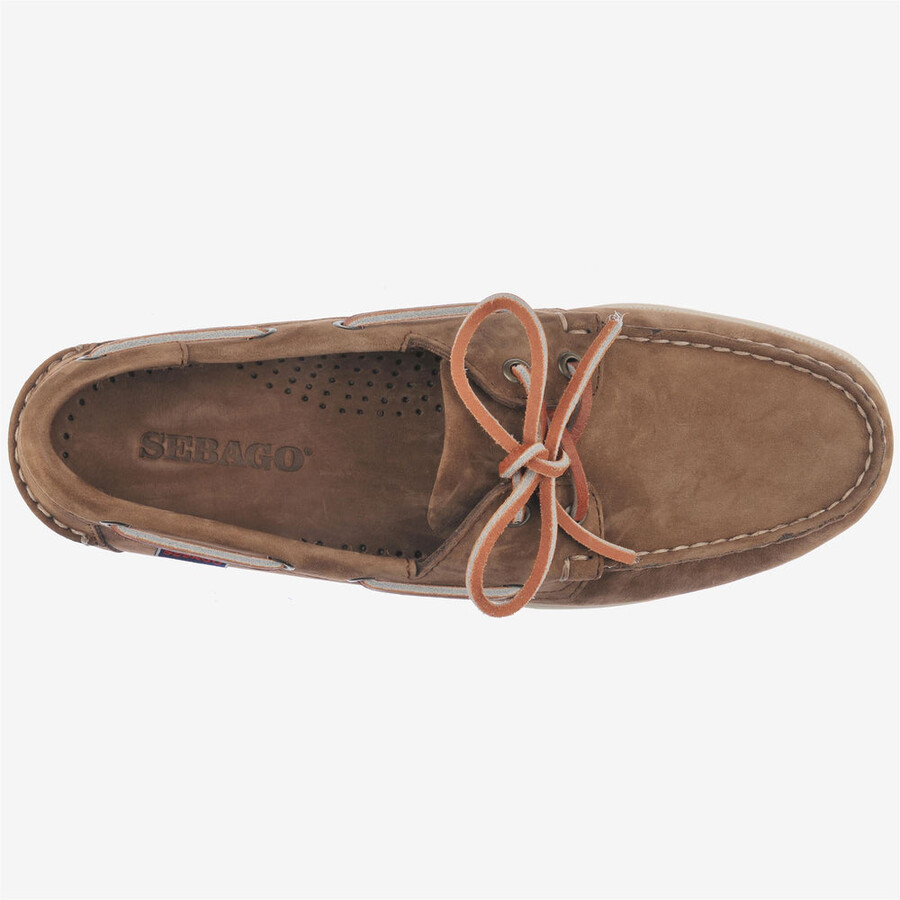 docksides portland nubuck dk brown