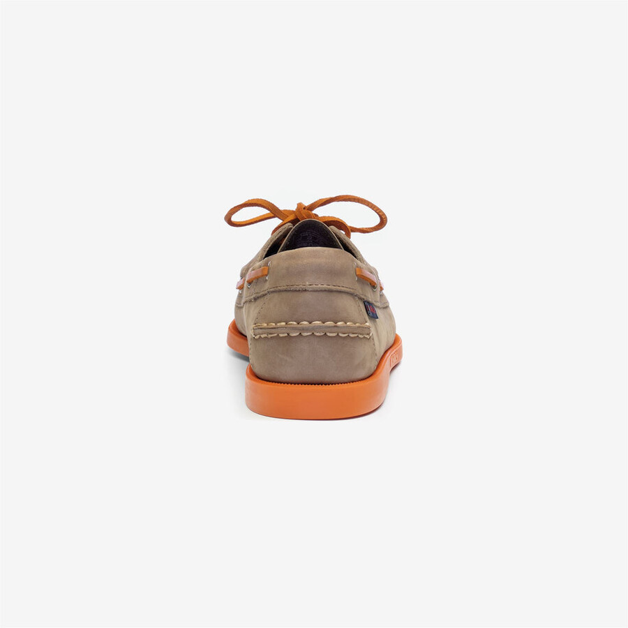 docksides portland nubuck brown taupe-orange