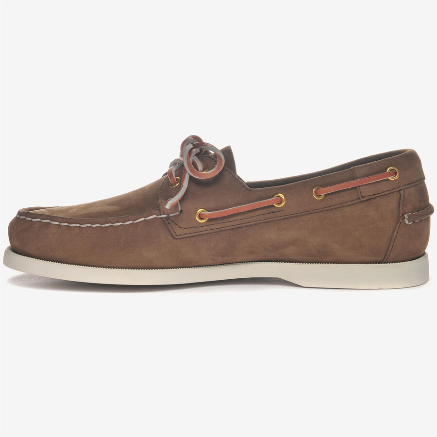 docksides portland nubuck brown dk-yellow gold