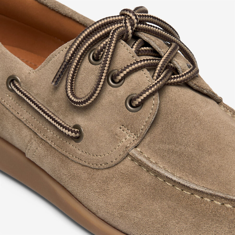 gary jobson suede grey taupe