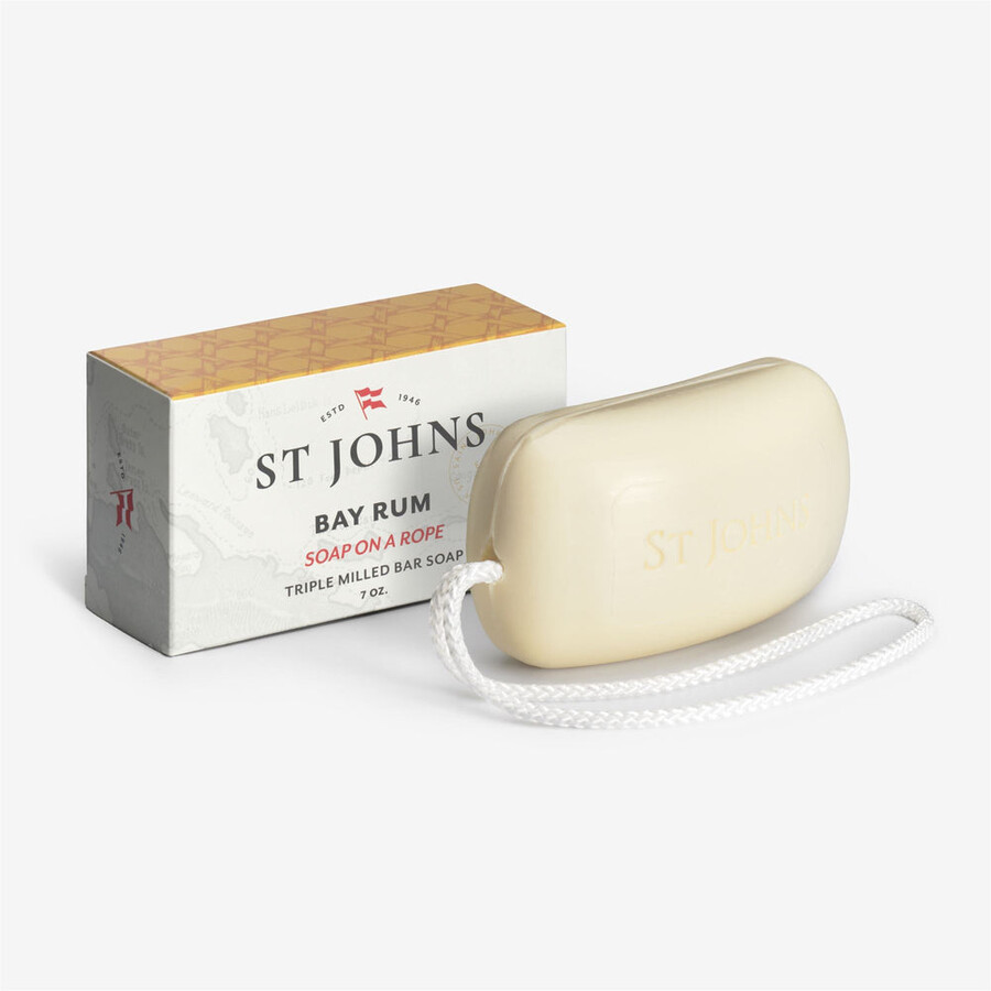 st johns soap on a rope bay rum