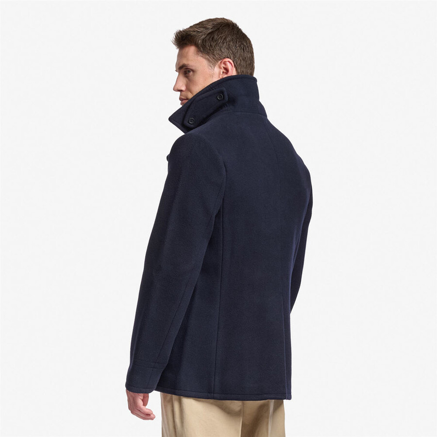 reefers bonded wool blue marine