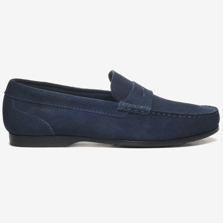 byron suede blue powder