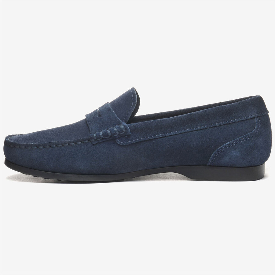 byron suede blue powder
