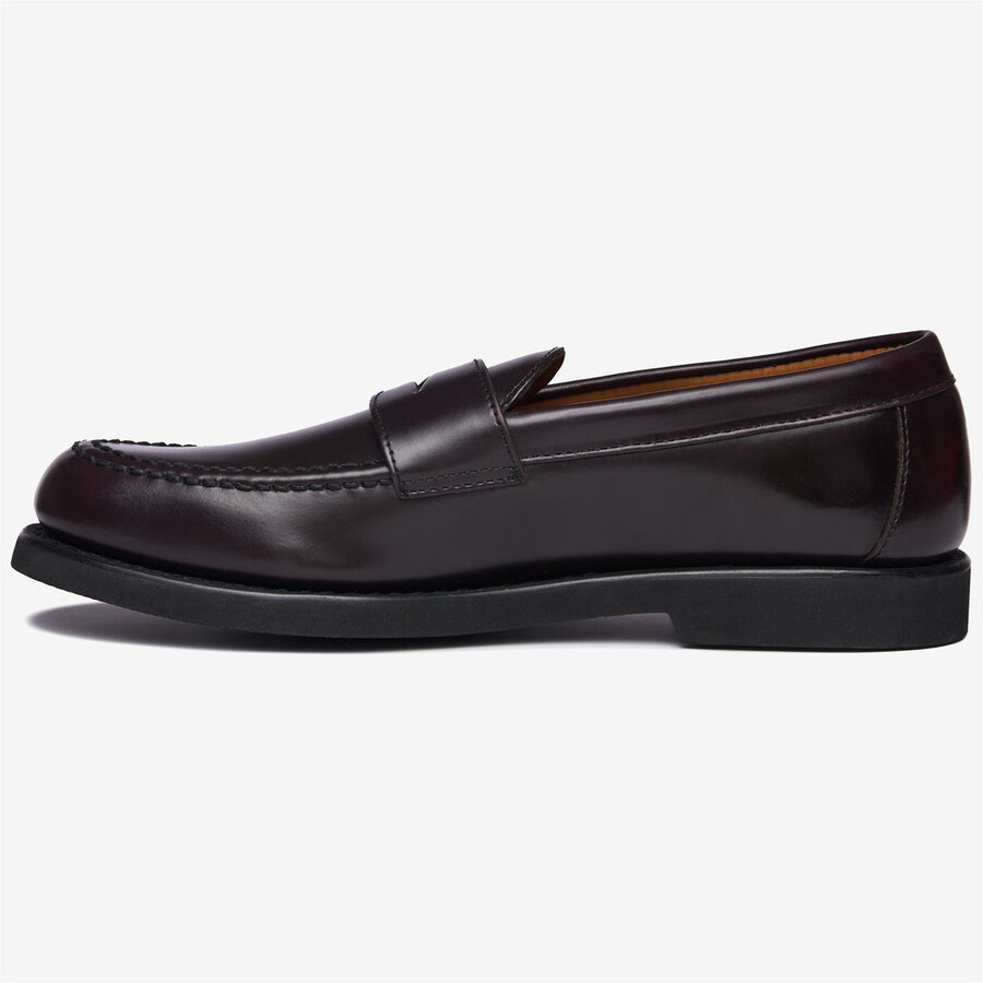 ryan brushed po brown burgundy