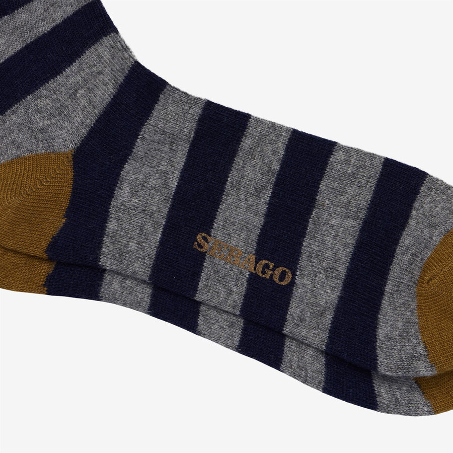 solon rigal navy- grey- yellow mustard