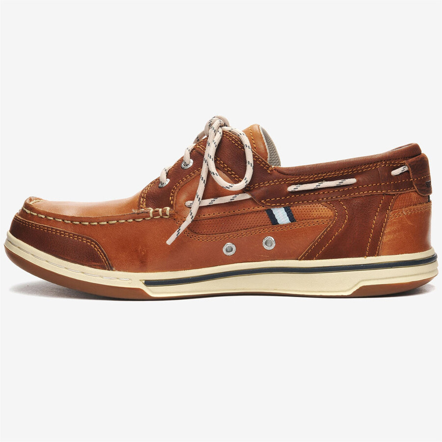 triton three eyelets fgl brown cognac