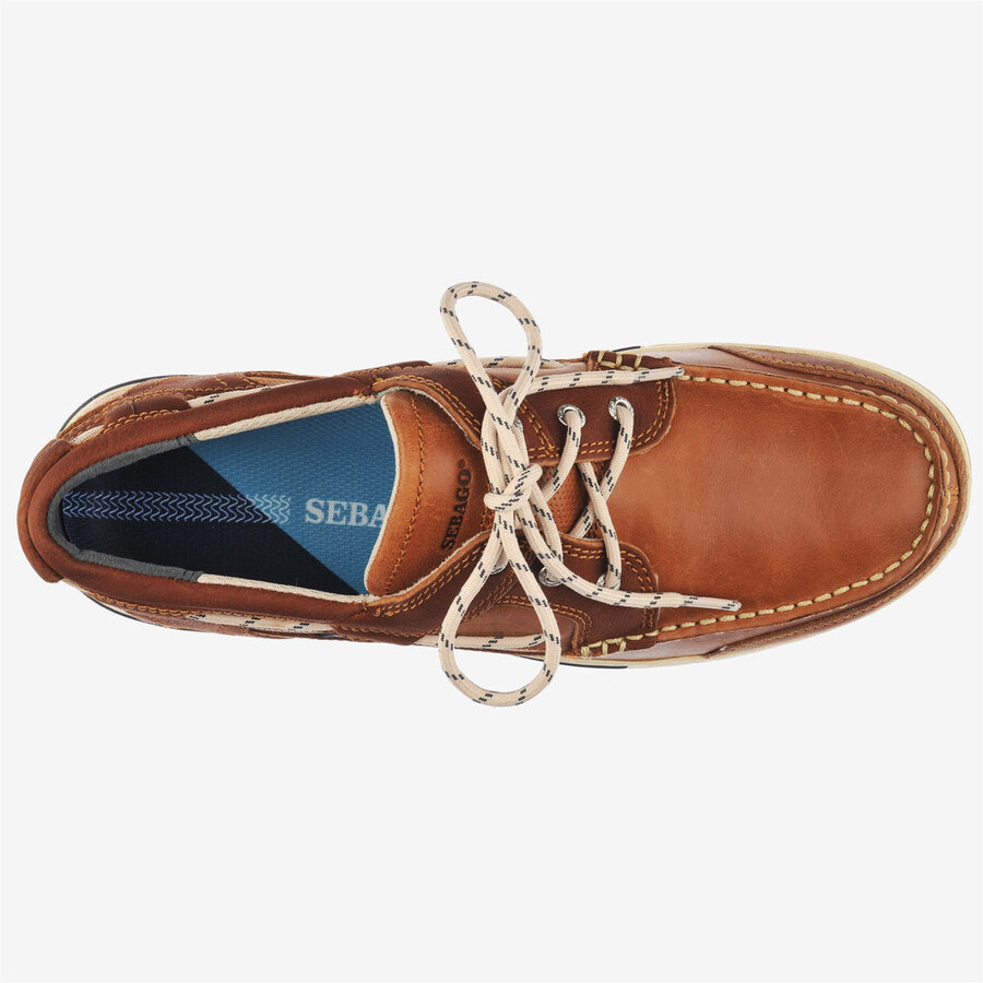triton three eyelets fgl brown cognac